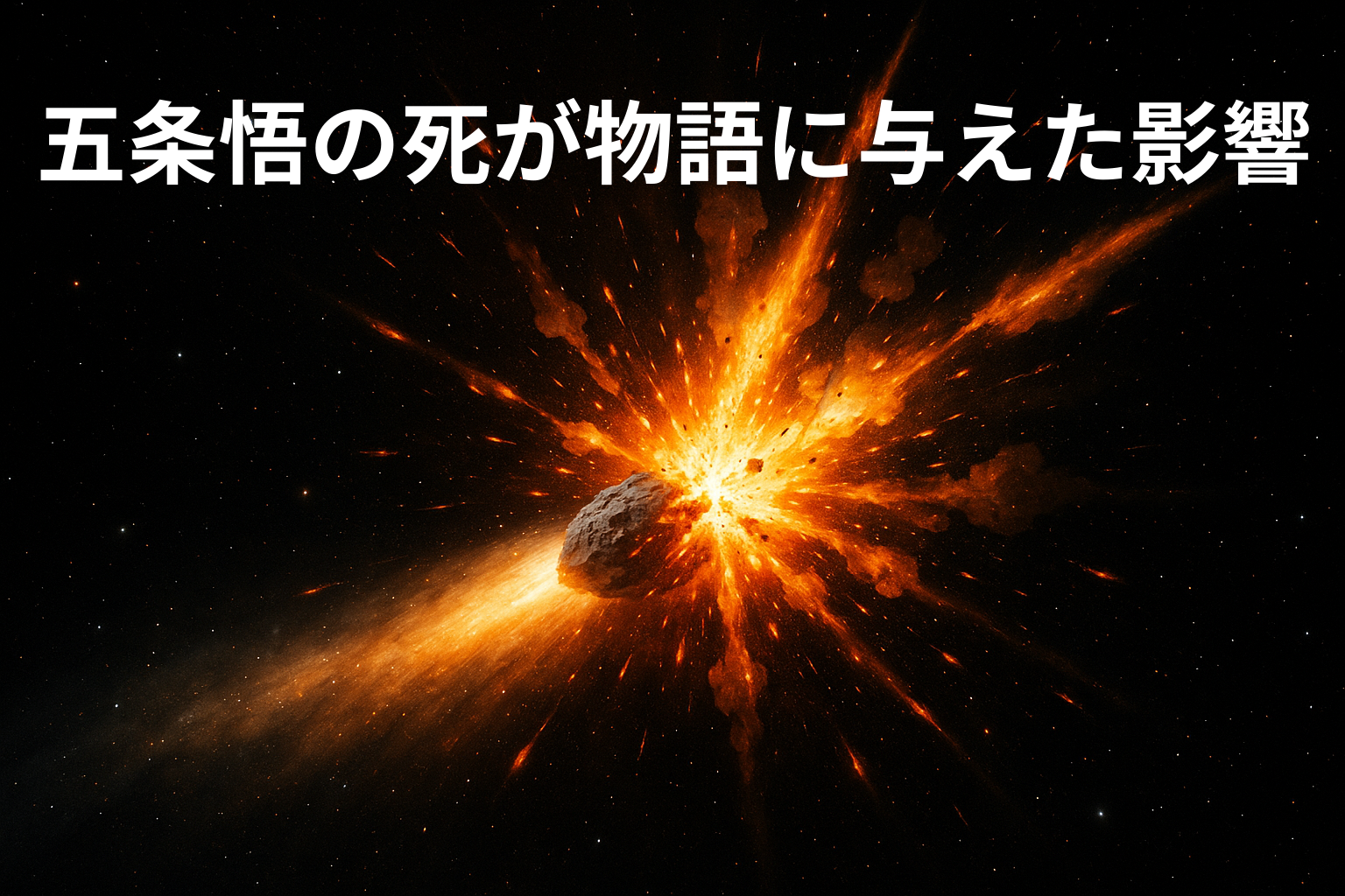 五条悟の死が物語に与えた影響