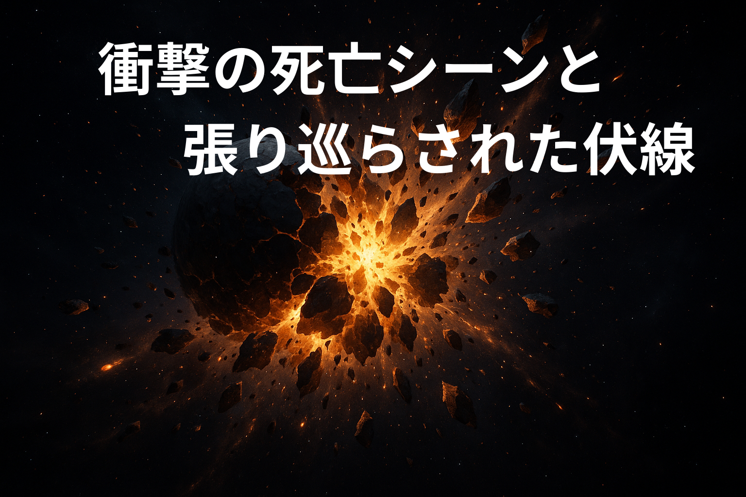 衝撃の死亡シーンと張り巡らされた伏線